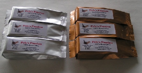 Pele's Passion 100% Kona Coffee - 6 ea - 2 oz bags