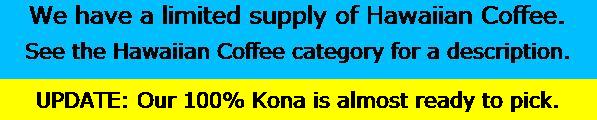 Hawaiian Coffee